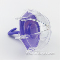 Coupes de cils en plastique transparent boîtes de cils parapluie